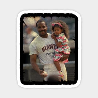 Barry Bonds in San Francisco Giants Magnet