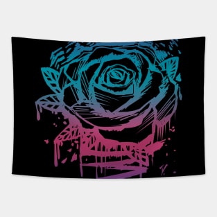 Candy Color Rose Tapestry
