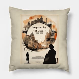 The warmth of family endures. belfast tee Pillow