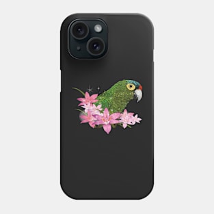 orange faced parakeet Phone Case