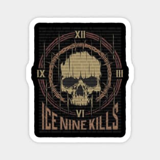 Ice Nine Kills Vintage Skull Magnet