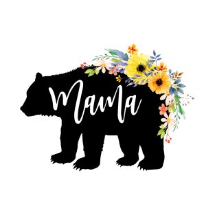 Mama Bear Mama Bear New Mom Gifts For Mom Mama Bear Tunic Mama Bear Tee Momma Bear Mamma Bear Mom Mama T-Shirt