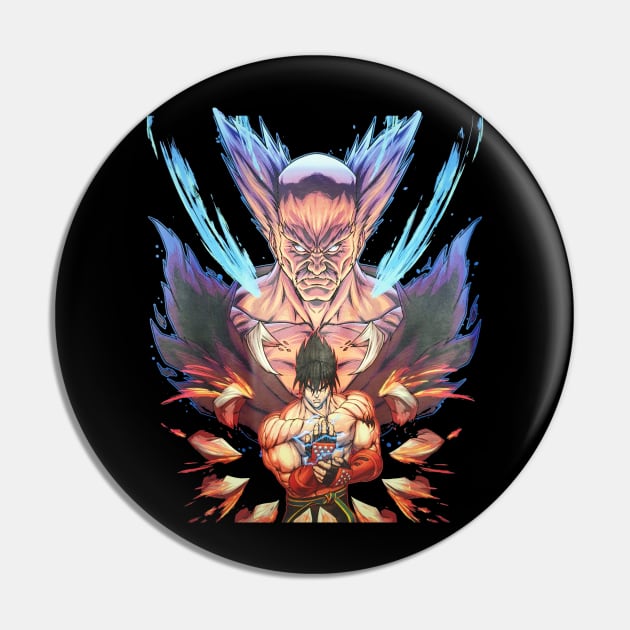 tekken Pin by Ninja banana