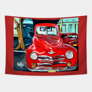 Red Passion Tapestry