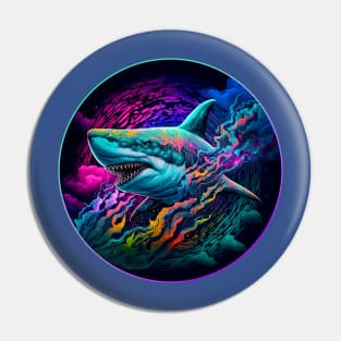 Great White Shark - Splosion Series Pin