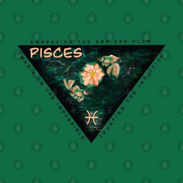 Pisces Energy - Black lettering by KRE Designs