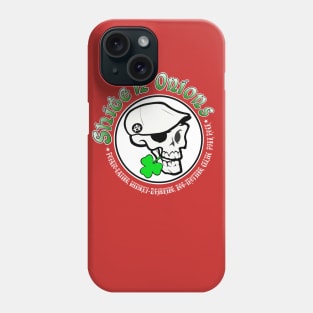 Shite 'n' Onions (White Print) Phone Case