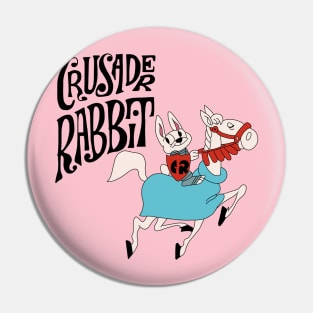 Crusader Rabbit Classic 50’s Cartoon Pin