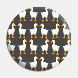 Geese design Pin