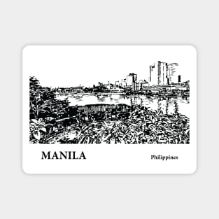 Manila - Philippines Magnet