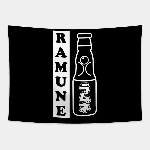 Ramune - Dark style Tapestry by AidenCreations