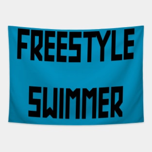 Freestyle Swimmer Tapestry