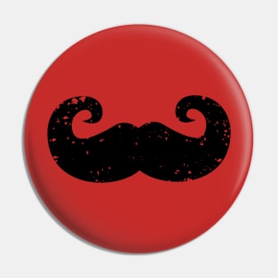 Handlebar mustache Pin