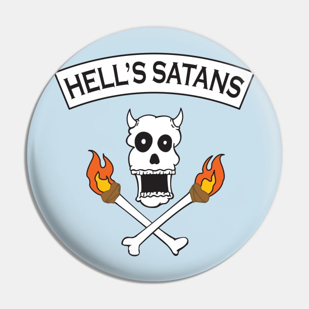 HELL'S SATANS Pin by miniBOB