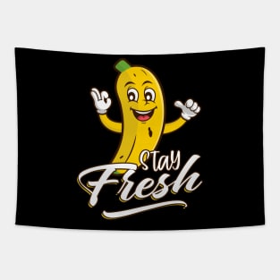 Stay Fresh Banana Tapestry