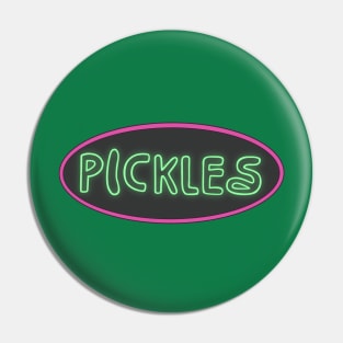 Burgers Pickles Pin