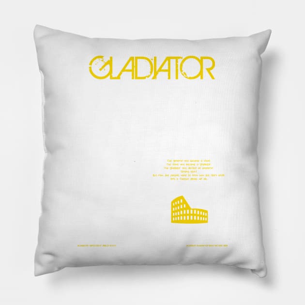 Gladiator Pillow by gimbri