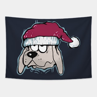 Dog x mas Tapestry