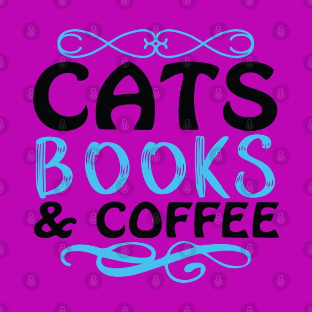 potter cats book and coffee or tea by Ahmed1973