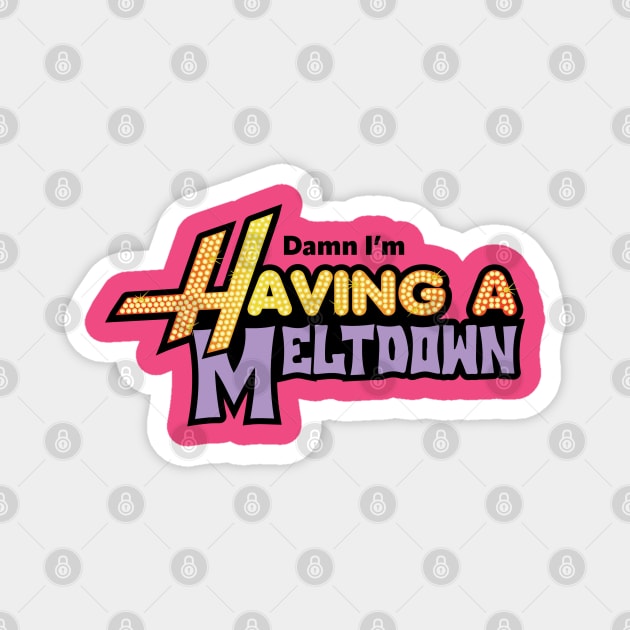 Damn, I'm Having a Meltdown Magnet by East Coast Design Co.