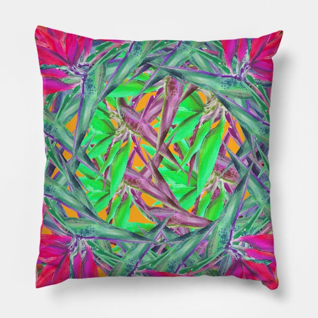 04 | FLORAL PARADISE Pillow by ForgottenFabric