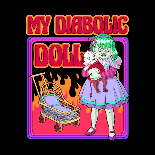 My Diabolic Doll Witchcraft Vintage Child Games by Juandamurai