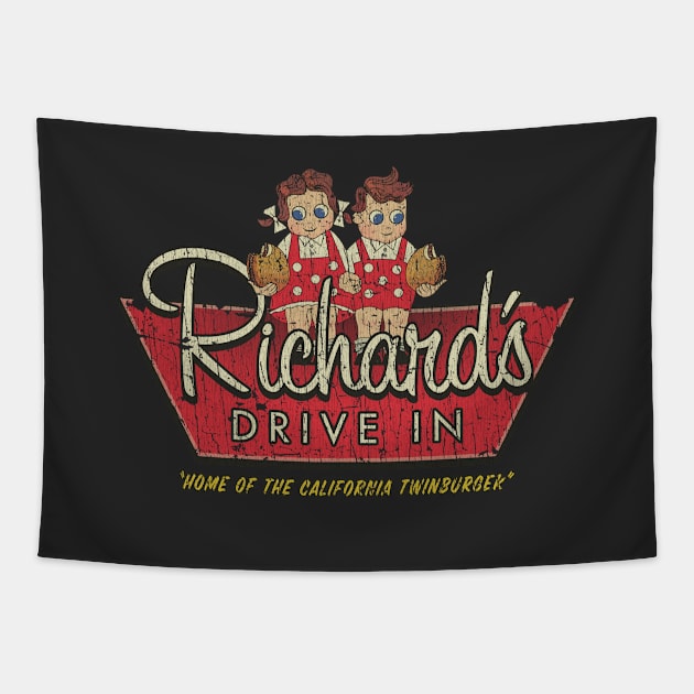 Richard's Drive-In 1949 Tapestry by JCD666