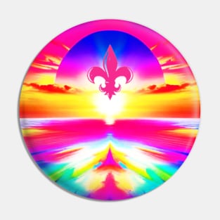 Psychedelic Art Pin