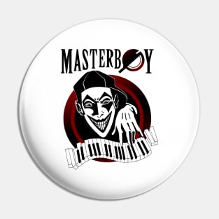 Masterboy - Dance 90's red black collector edition Pin