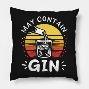 GIN: May Contain Gin Gift Pillow