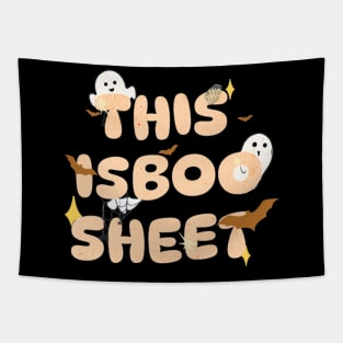 This Is Some Boo Sheet Funny Ghost Halloween humor gifts Tapestry