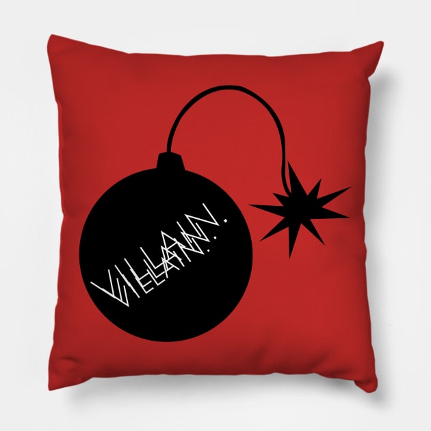 Villain Pillow by 2buck