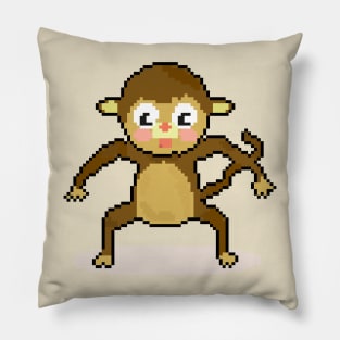 Monkeying Around Pillow