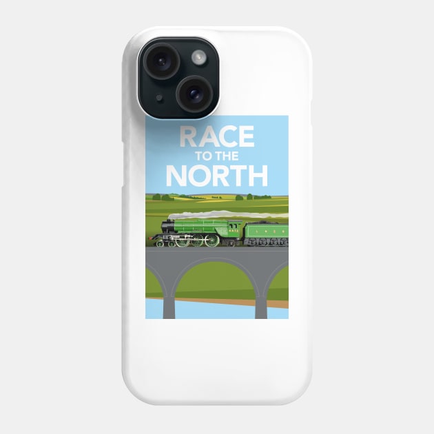 Race to the North Phone Case by markvickers41