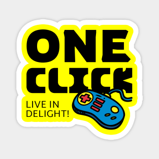 Live streamer live in delight Magnet