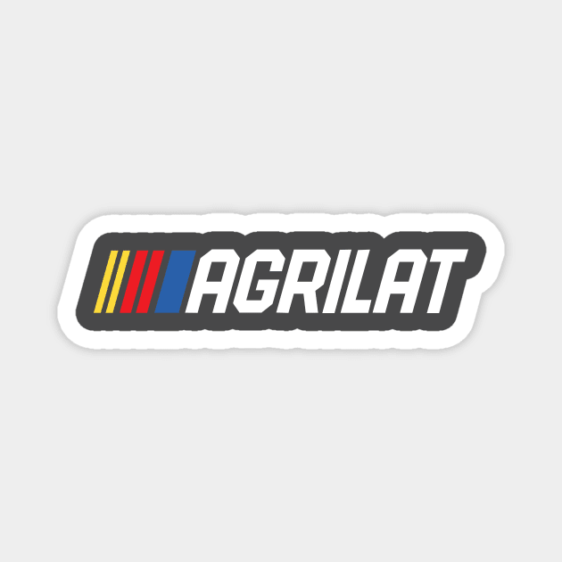 Agrilat Swamp Circuit Magnet by MindsparkCreative