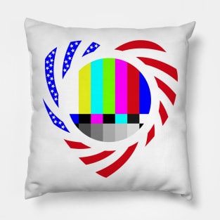 Binger Murican Patriot Flag Series (Heart) Pillow