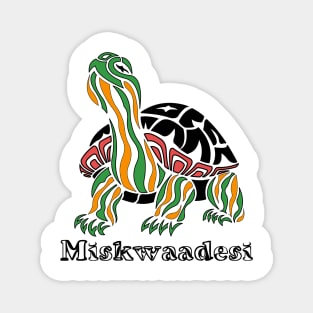 Painted Turtle (Miskwaadesi) Magnet