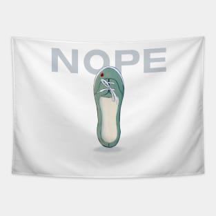 Nope: The Shoe Tapestry