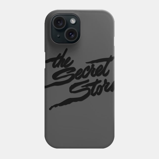 Secret Storm Black Phone Case by MasterByMaster