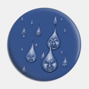 Dreadful Rain Pin