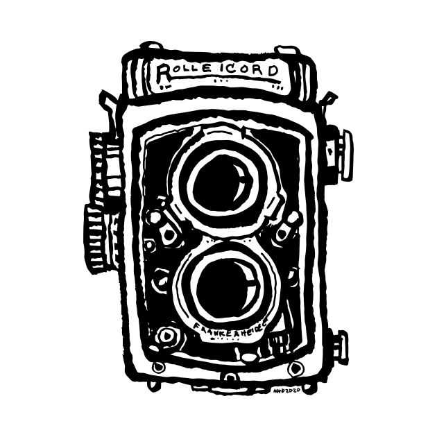 Rolleicord TLR camera by nokhookdesign