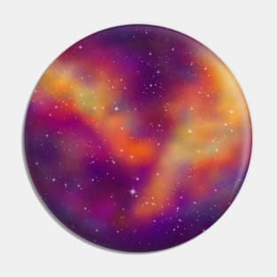 Purple Nebula Pin