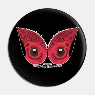 Turkey Vulture Eyes Pin