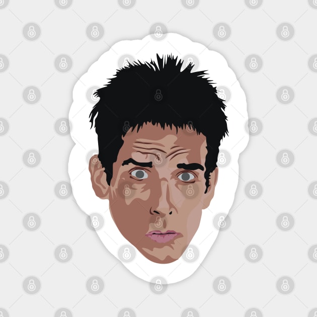 Zoolander Magnet by FutureSpaceDesigns