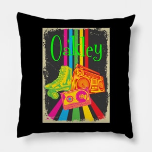 Oakley Vintage 80's Skates Boombox Pillow