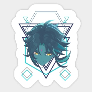 Xiao Talents Sticker for Sale by crvptidnx