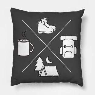 Camping Addict Pillow