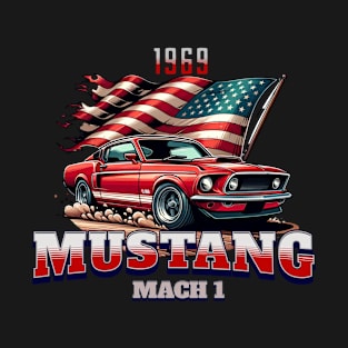 1969 Mustang Mach 1 T-Shirt