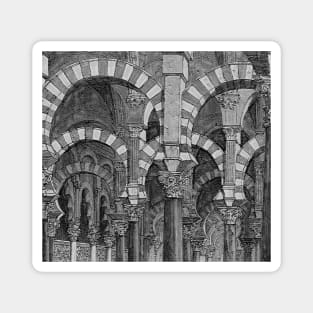 Cathedral Mosque of Cordoma Moorish architecture Magnet